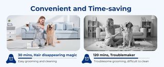 PECUTE: Aspirador y Cortapelos Mascotas