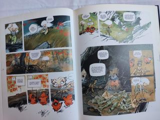 Cómic Los Trotabosques: sendero de fuentes mágicas