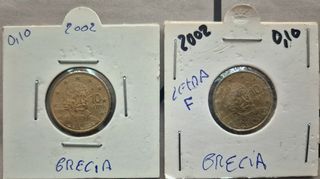 Monedas 10 céntimos Euros