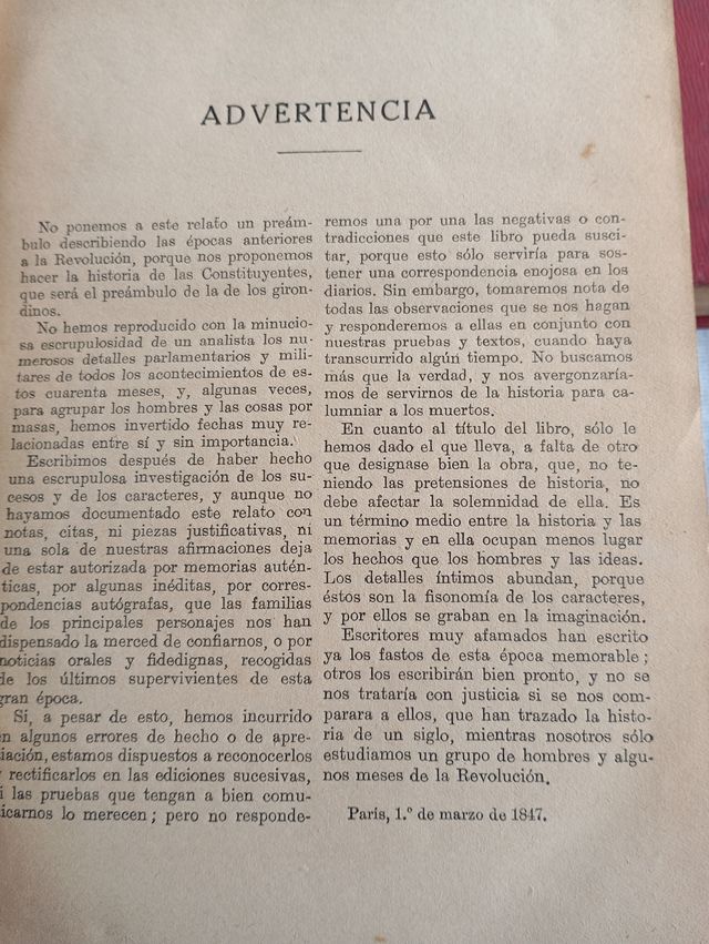 Revolución Francesa. Historia de los Girondinos