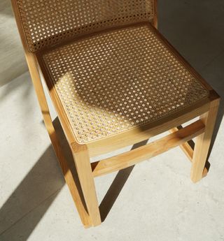 Silla Comedor Ratan - Madera