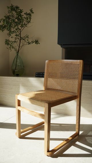 Silla Comedor Ratan - Madera