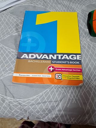 ADVANTAGE FOR BACHILLERATO 1. ST'S BOOK (2017)