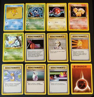 39 Carte Pokémon Vintage Set Base 