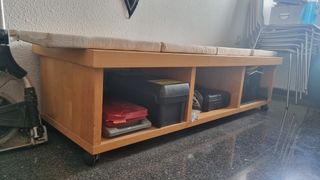 Mesa centro madera - Mueble TV