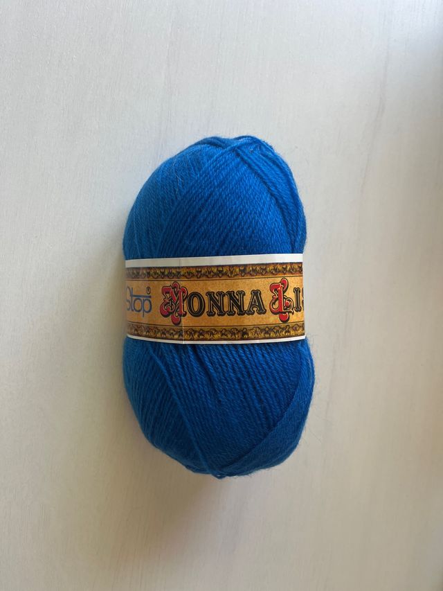 17 ovillos lana STOP MONNA LISA- azul oscuro