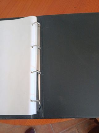 Carpeta clasificador fotos