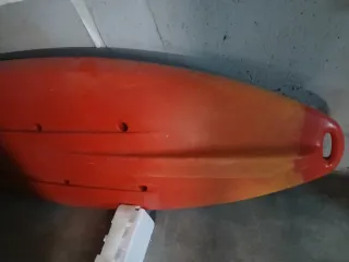 Kayak individual, remos y asiento