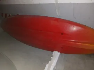 Kayak individual, remos y asiento