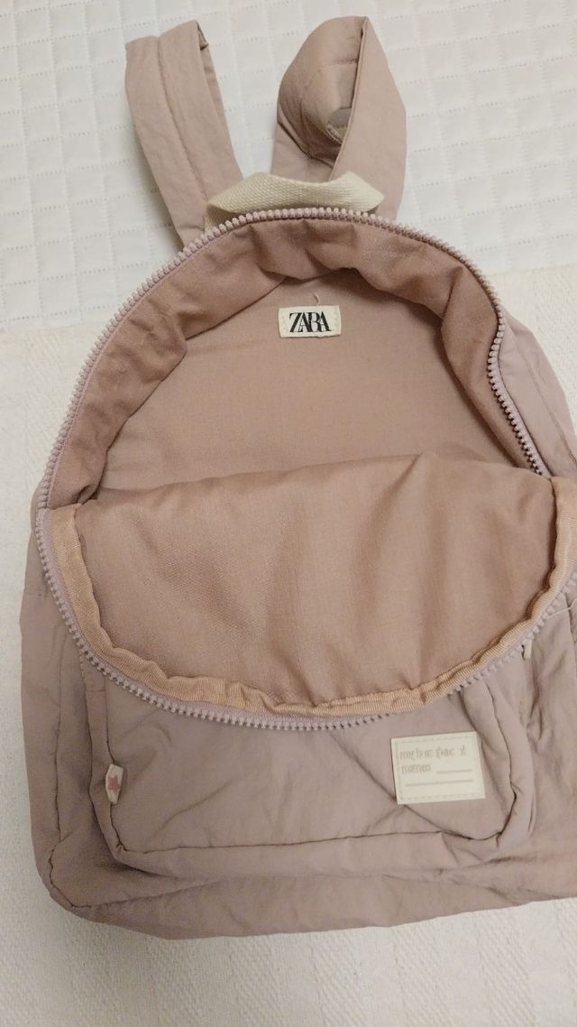 Mochila Zara rosa niña