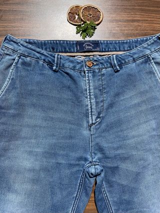 Vaqueros azul hombre