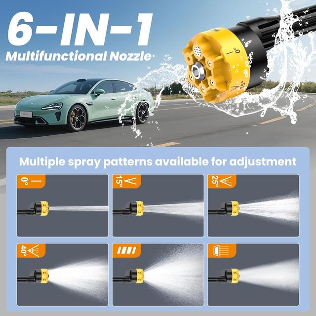 NUEVA Hidrolimpiadora Inalámbrica 21V AOSTOK