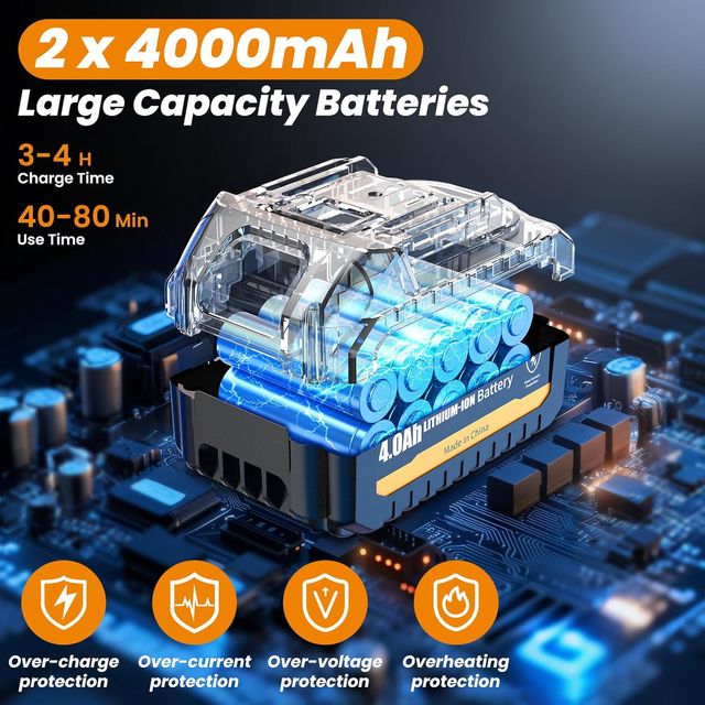 NUEVA Hidrolimpiadora Inalámbrica 21V AOSTOK