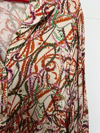 Camisa Zara estampada - M