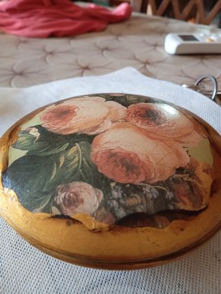 Scatola portagioie rotonda