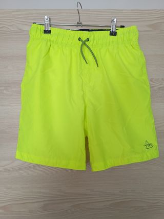 Bañador corto amarillo