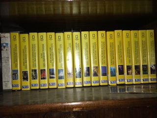 17 Cintas VHS National Geographic
