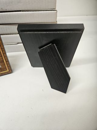 10 Portafoto Legno Stili Snelli 7x9cm