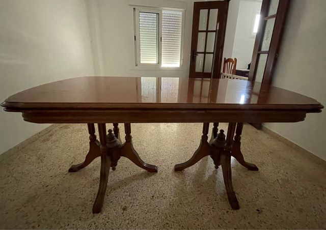 Mesa Extensible Comedor Vintage Madera 