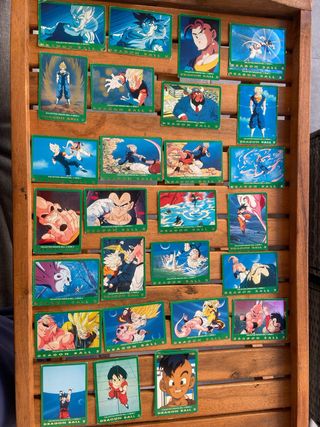 Dragon Ball Z Serie 5 (verdes) - 27 cartas