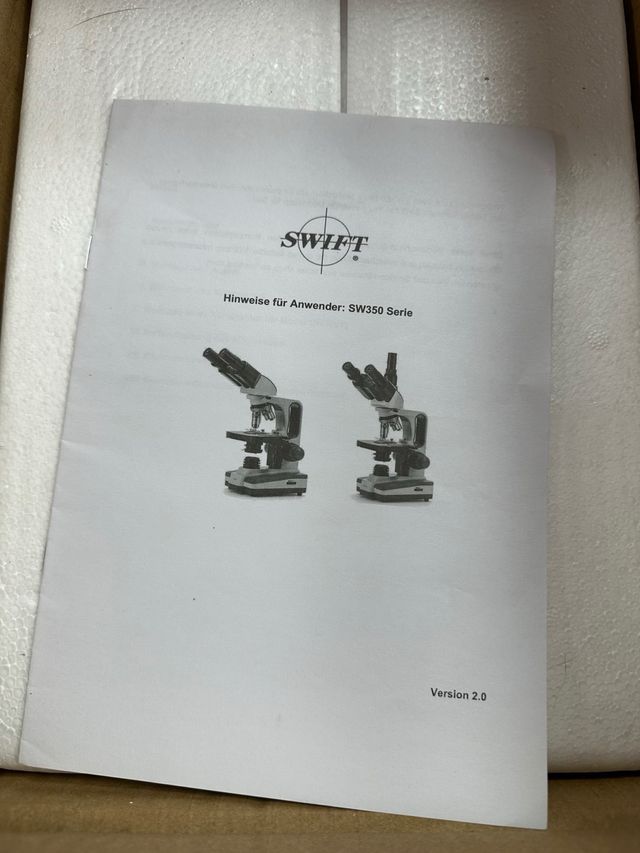Swift SW350B Microscópio Seedentopf Fernglas #2525KL