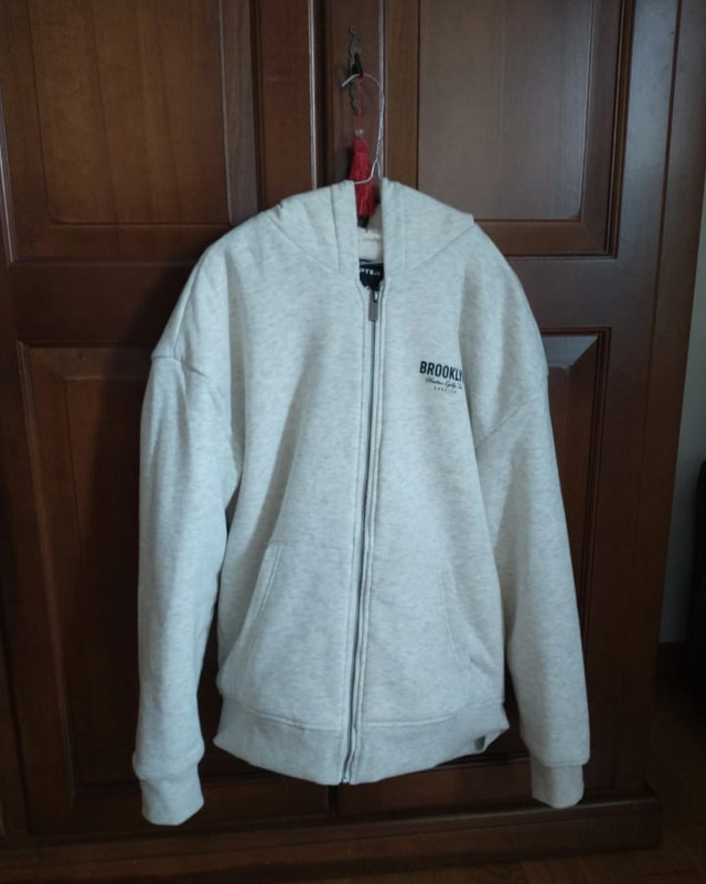 Felpa con zip uomo tg S inverno