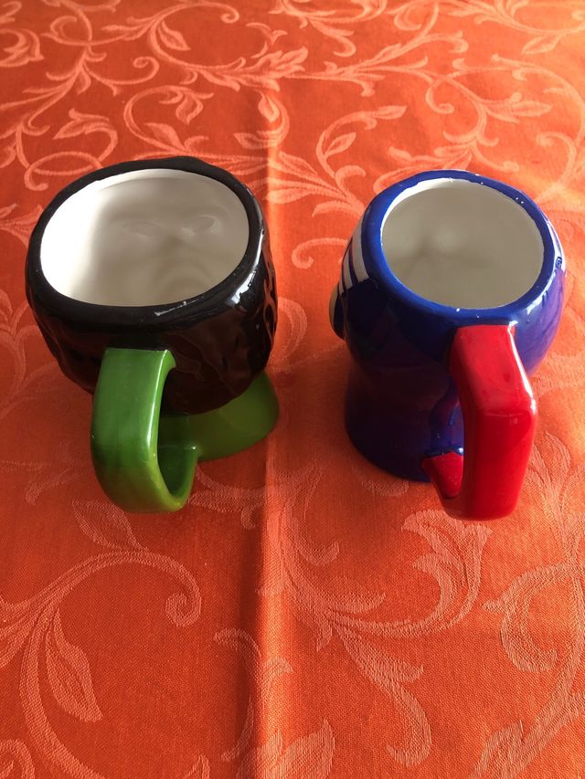 Tazas Avengers Hulk & Capitán América