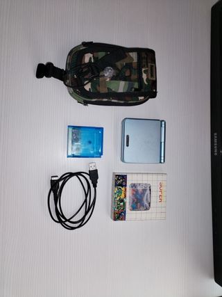 Game Boy Advance SP Azul y Playstation 1