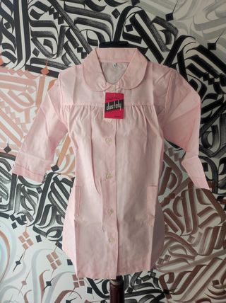 Bata colegial niña - Tallas 6, 7, 8