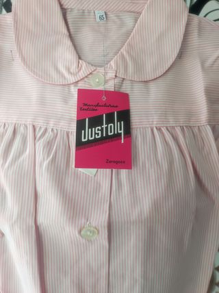 Bata colegial niña - Tallas 6, 7, 8