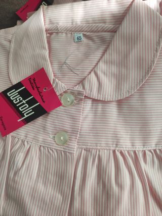 Bata colegial niña - Tallas 6, 7, 8