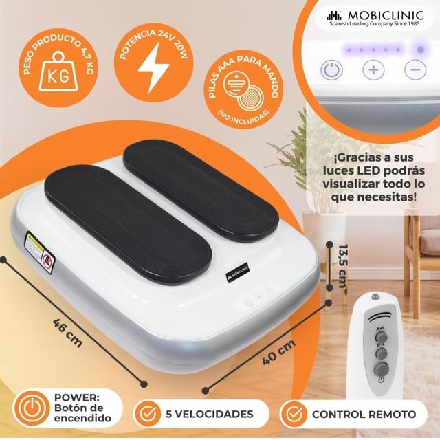 Ejercitador de piernas electrico