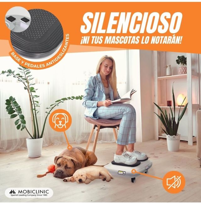 Ejercitador de piernas electrico