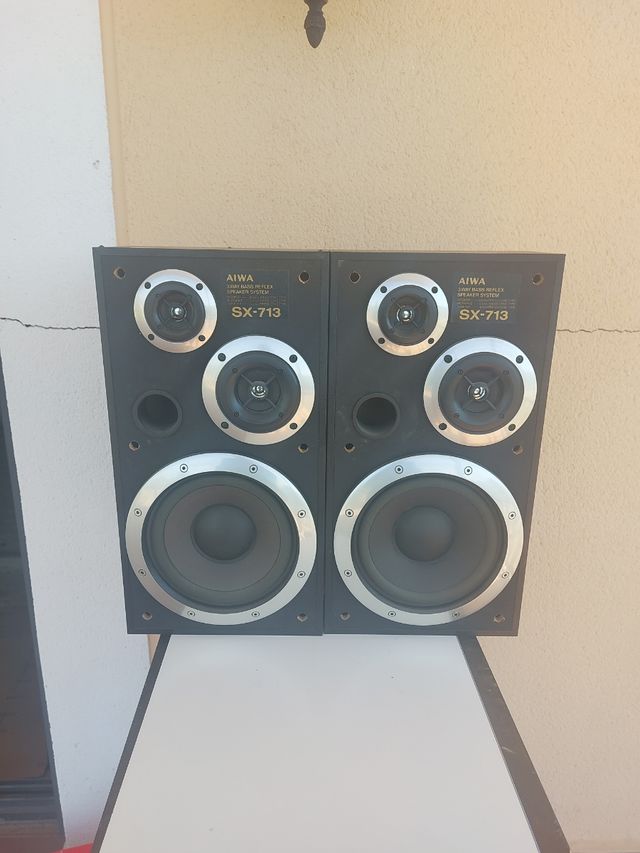Altavoces AIWA SX-713 negros