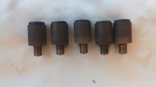 5Gambe Tavolo Ottone Dorato Vintage