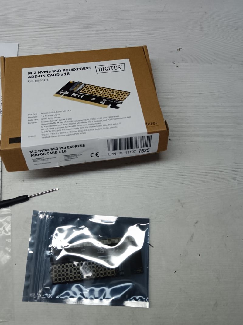 Tarjeta DIGITUS M.2 NVMe PCIe afbeelding 4