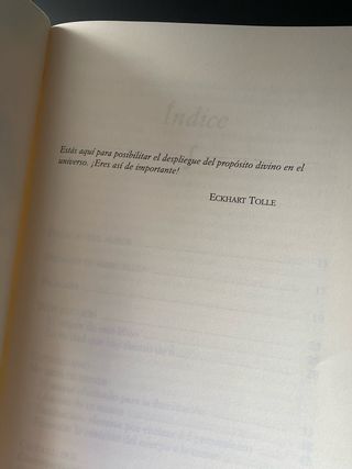 El poder del ahora: Una guía para la iluminació...