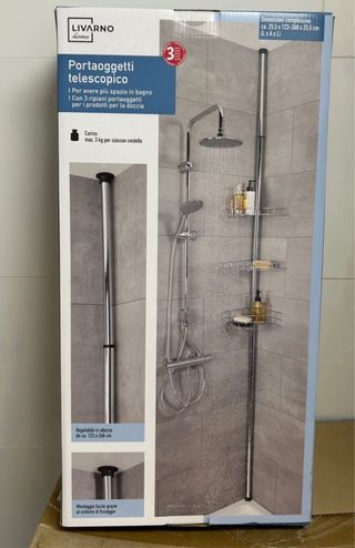 Estantería ducha telescópica Livarno NUEVA