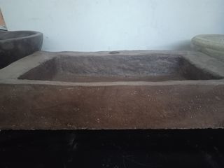 Lavabo rústico cemento 60x41cm