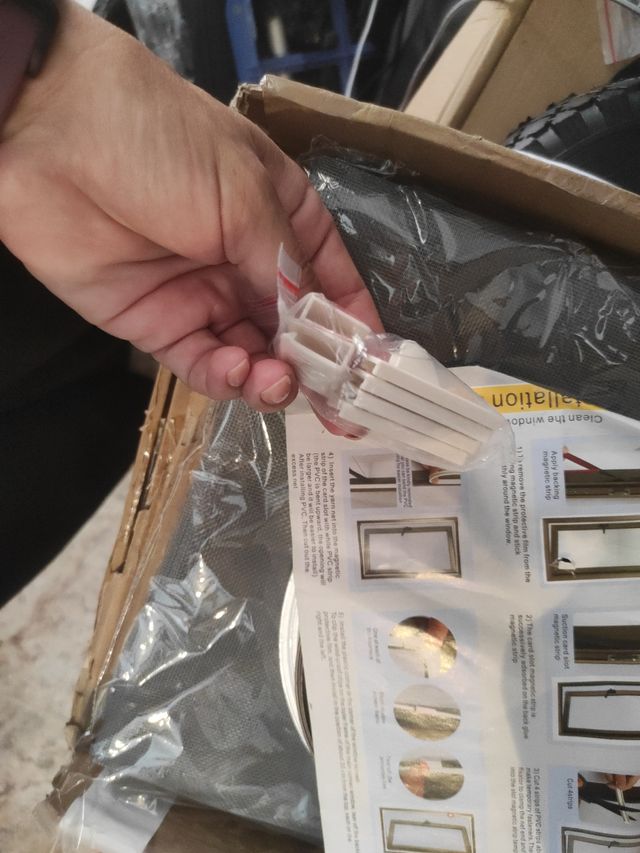 2 Mosquiteras magnética ventana 130*150