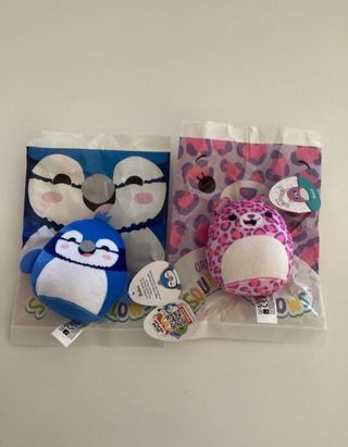 2 Squishmallows: Babs & Leopard McDonald's