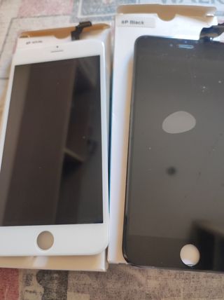 Pantallas iPhone 6P - Blanco y Negro