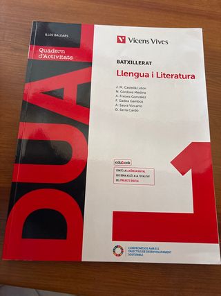 Quadern d’activitats de llengua i literatura 1rBat