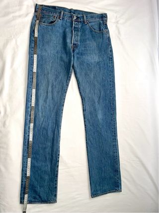 Levi's 501 Jeans - Azul Claro Vaqueros Vintage M