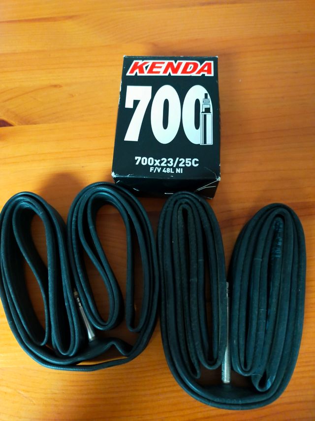 Tres Cámaras  700x23/25/28 bicicleta carretera