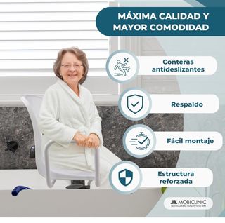 Silla baño giratoria 360º