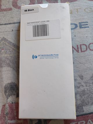 Pantalla iPhone 6S negra