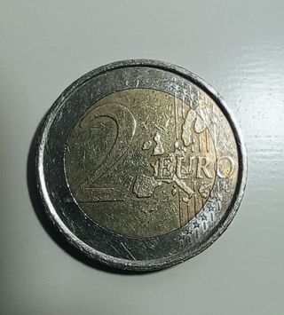 Moneda 2 euros Don Quijote