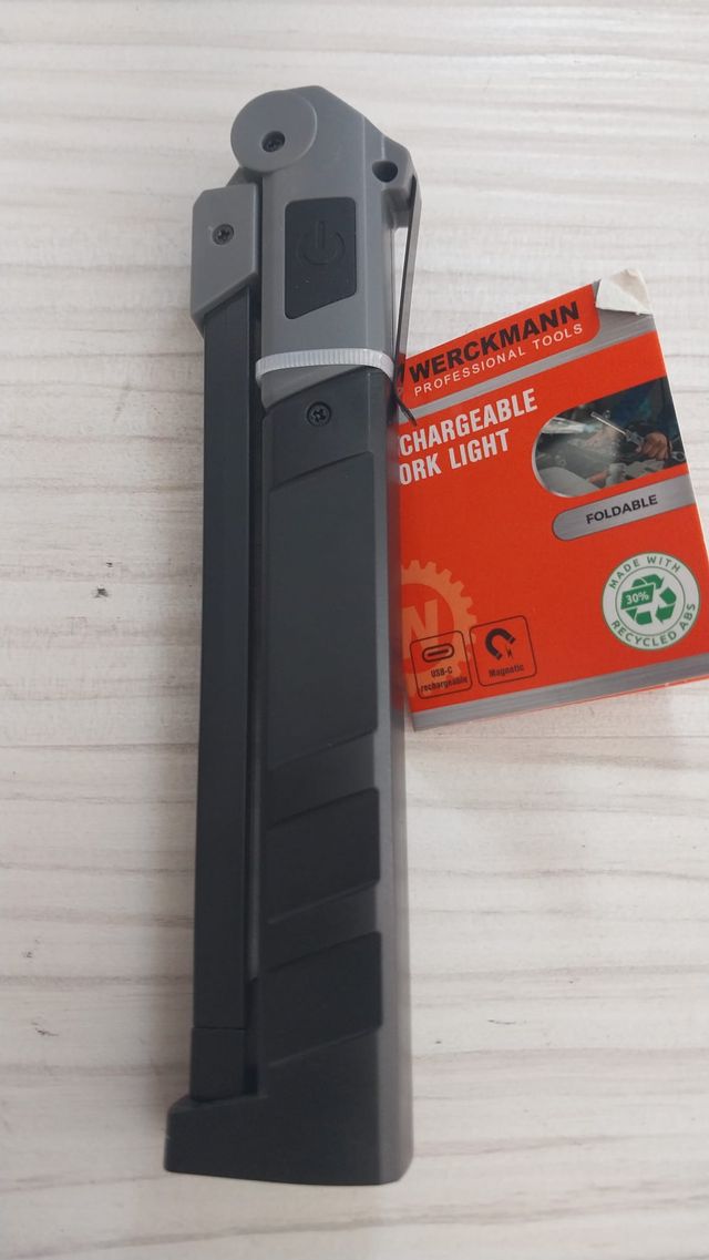 Linterna de Trabajo Plegable Werckmann Recargable