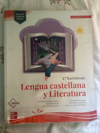 Lengua castellana y Literatura 1.º Bachillerato...